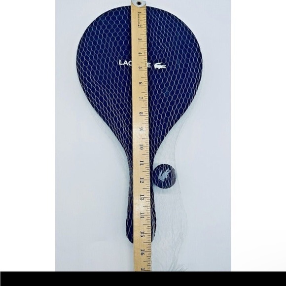 COPY - Lacoste beach racquet set pickleball / paddle ball with carrying bag USED - Picture 3 of 6